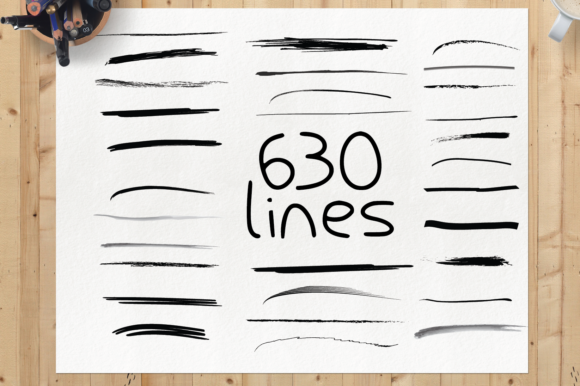 630 Lines Graphic Elements: A Comprehensive Resource for Designers