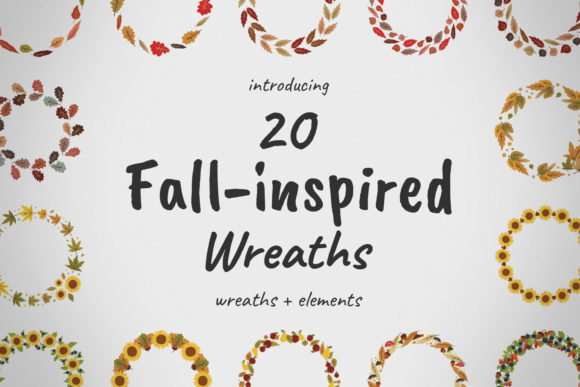 Enhancing Autumn Decor with Fall-Inspired Wreaths Elements