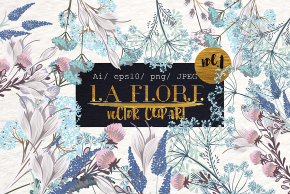 Flora Vector Floral Clipart