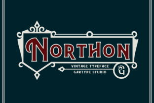 Northon: A Vintage Typeface with a Modern Edge for Bold Design Statements