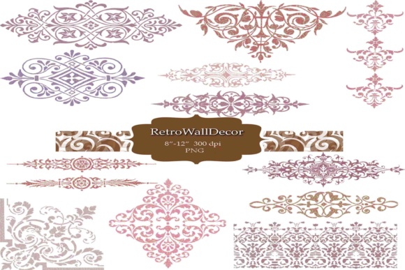 Ornaments Clipart: Creative Tools for Designers and Creators