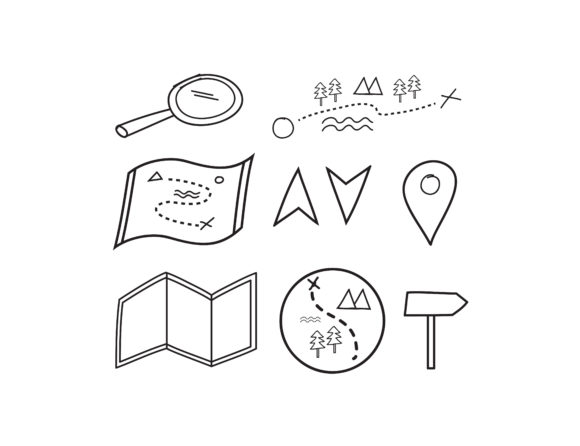 Pin Map Doodle Vector: A Strategic Tool for Visual Planning and Creative Direction