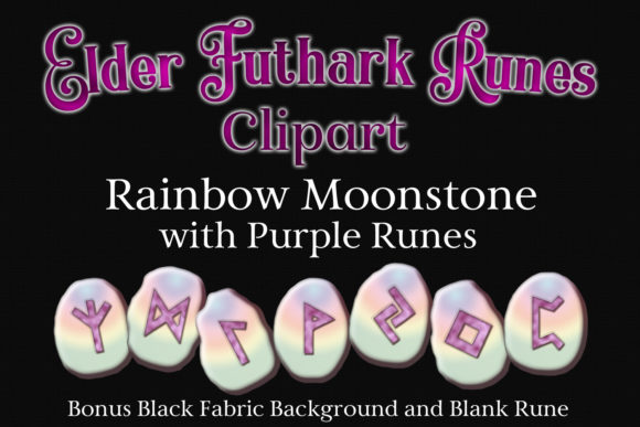Rainbow Moonstone Elder Futhark Runes Set: A Powerful Tool for Modern Practitioners