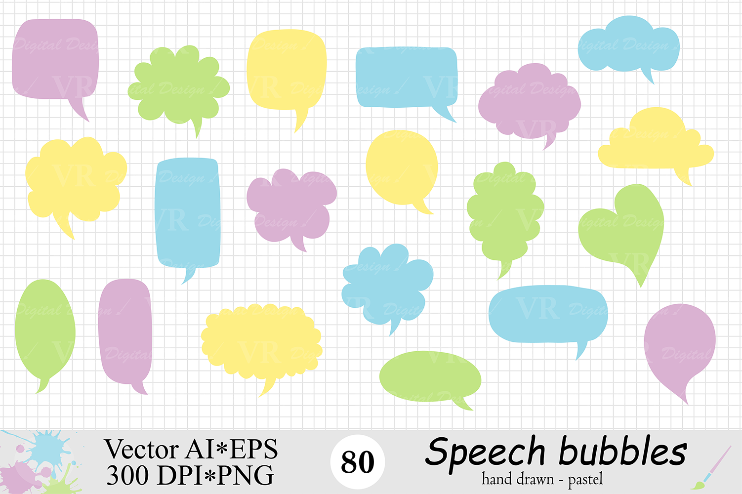 Speech Bubbles Clipart: A Versatile Visual Tool for Designers and Creators