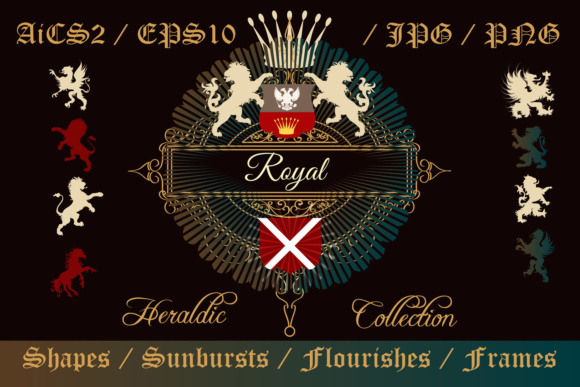 Vector Heraldic Shapes Set: A Tool for Creating Unique Heraldic Designs