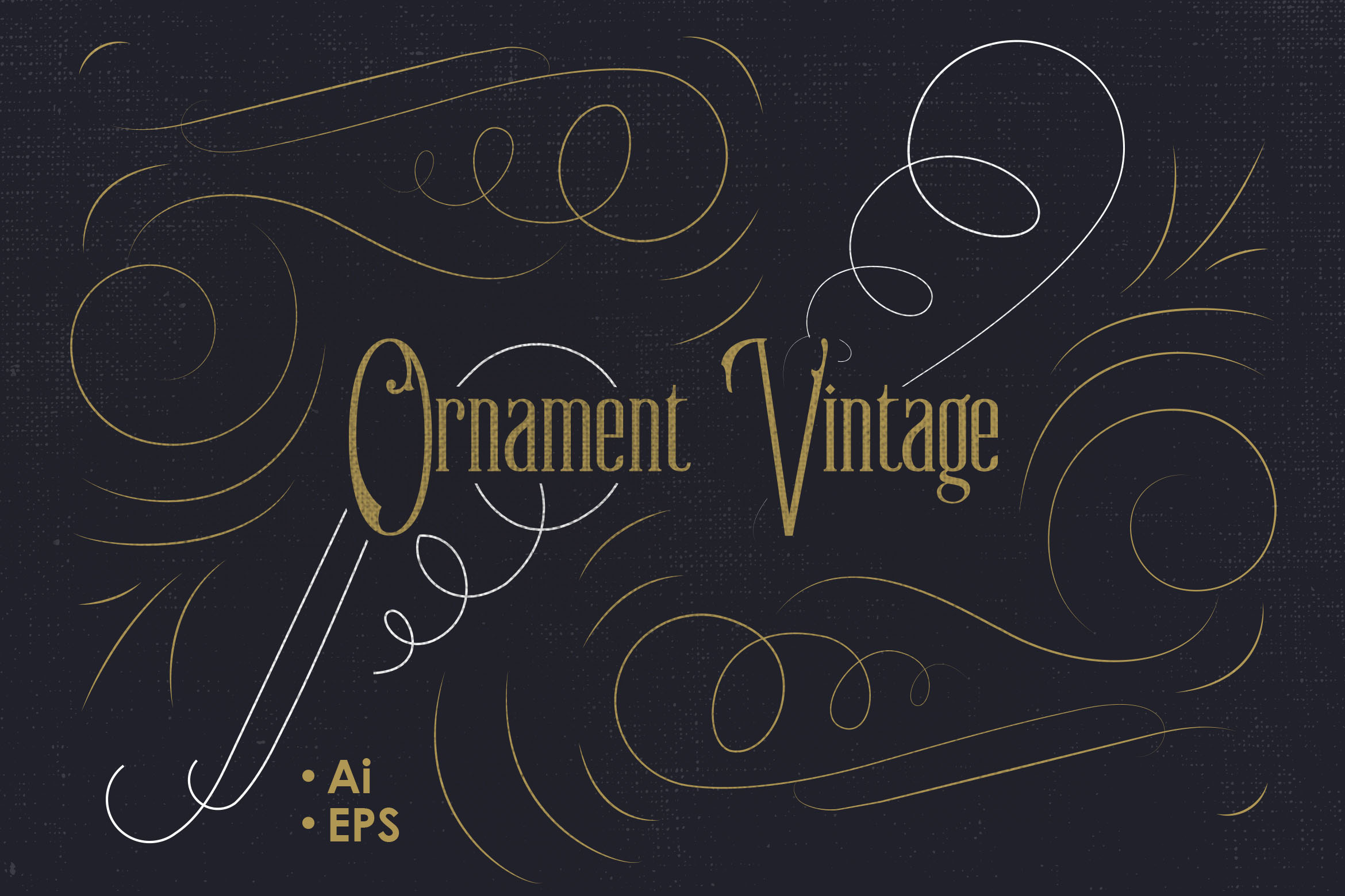 Vintage Vector Ornaments 2